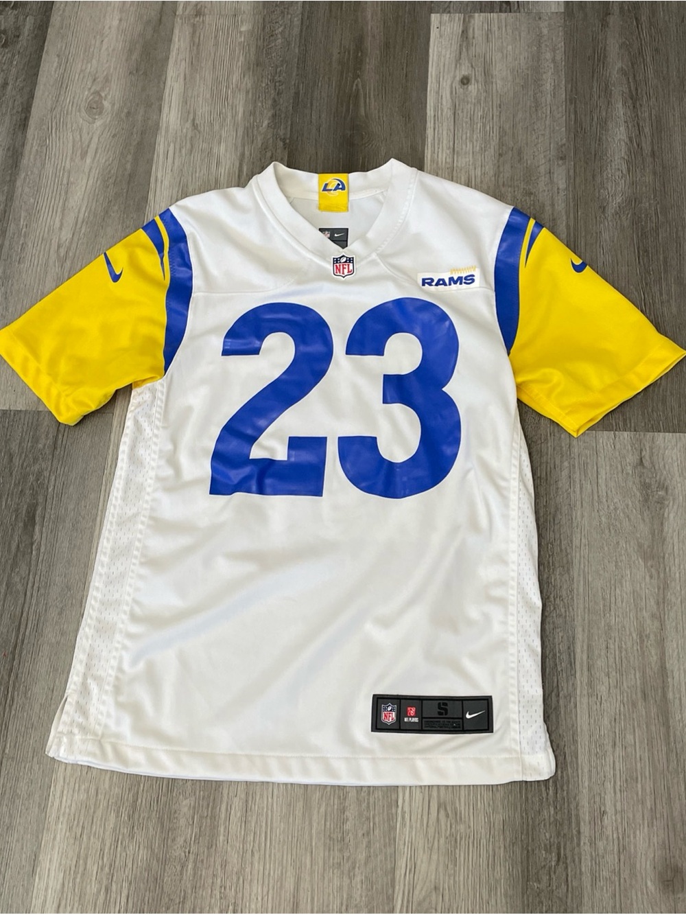 CAM AKERS Los Angeles Rams NFL Game Jersey Men’s Size Small